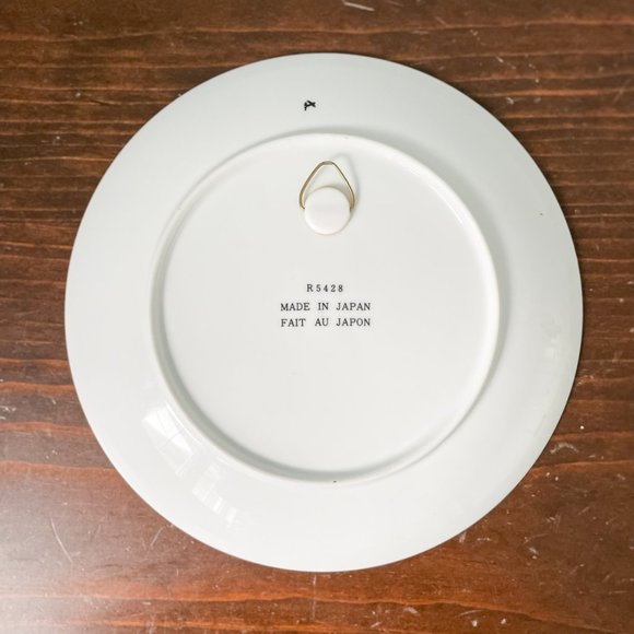 Vintage Kids Playing Violin Decorative Ceramic Plate 8.5" Made in Japan - Picture 4 of 4